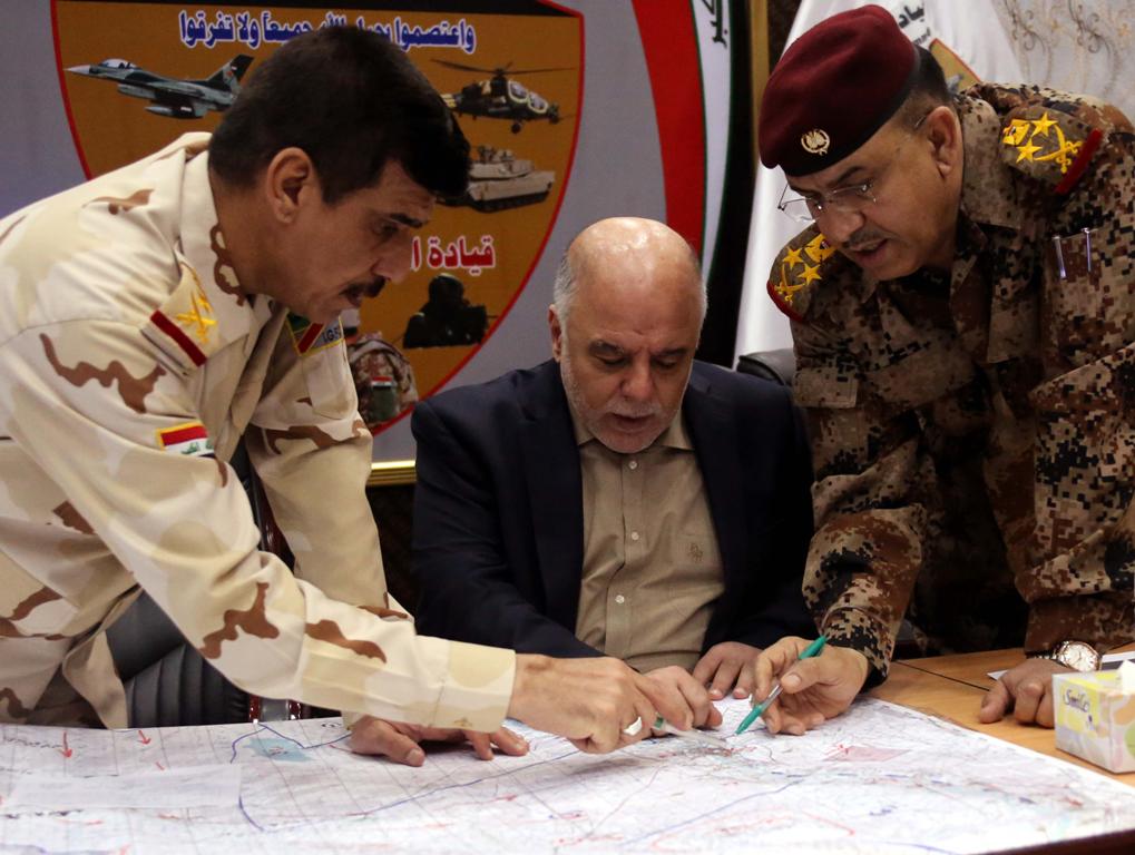 عمليات "التطهير الكبرى" في الانبار باشراف العبادي
