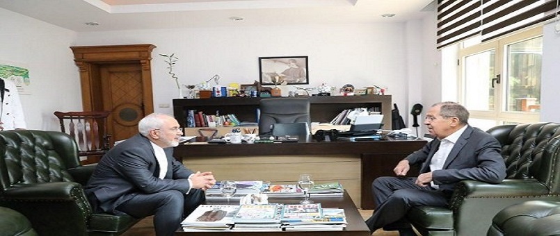 Zarif ile Lavrov arasında ikili görüşme yapıldı