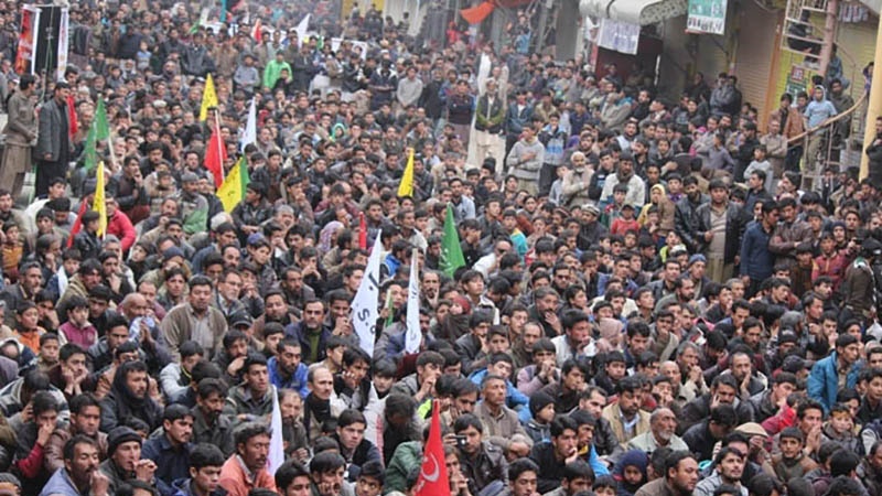 کراچی اور گلگت بلتستان سمیت کئی شہروں میں ناصر شیرازی کی بازیابی کے لیے احتجاجی مظاہرے