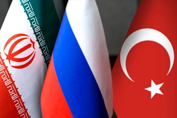 Iran, Russia, Turkey send messages to US