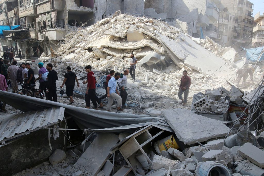 Syrian civilian killed, material damaged in terrorist rocket attacks in Damascus