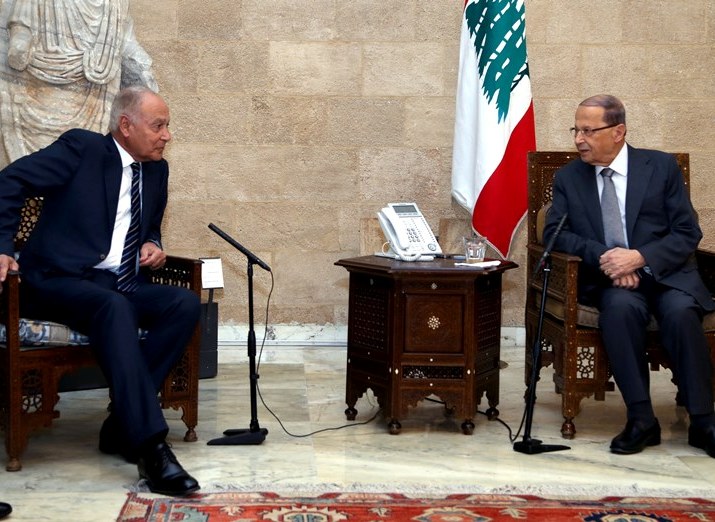 Lebanon has full right to resist, thwart Israeli plans: Aoun