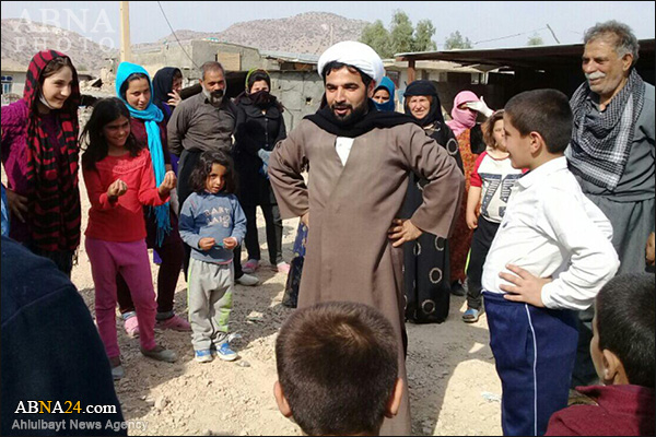 تقرير مصور/ انتهاء نشاطات رجال الدين في المناطق المنكوبة بعد ادخال السرور بقلوب الاطفال