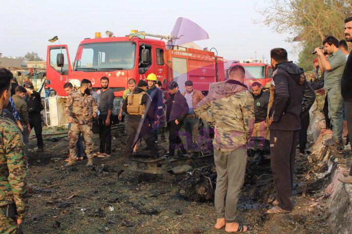 انفجار سيارة مفخخة وسط طوزخرماتو واستشهاد وجرح 58 شخصا+(فيديو & صور)