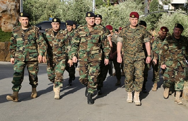 Lebanon's Army chief calls for readiness at southern border in face of Israel threats
