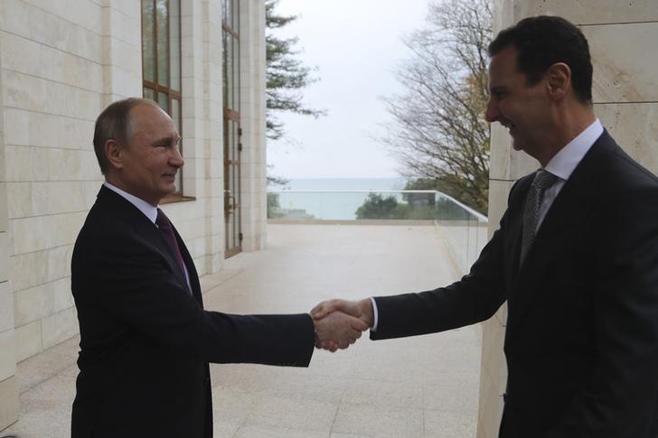 Putin hosts Syria's Assad for talks
