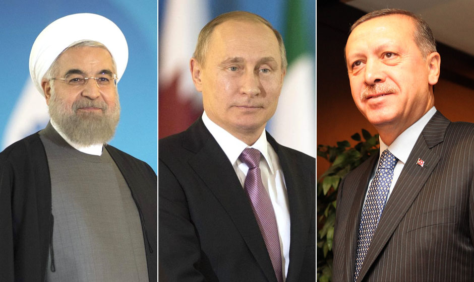 Tripartite summit of Iran, Russia, Turkey begins in Sochi