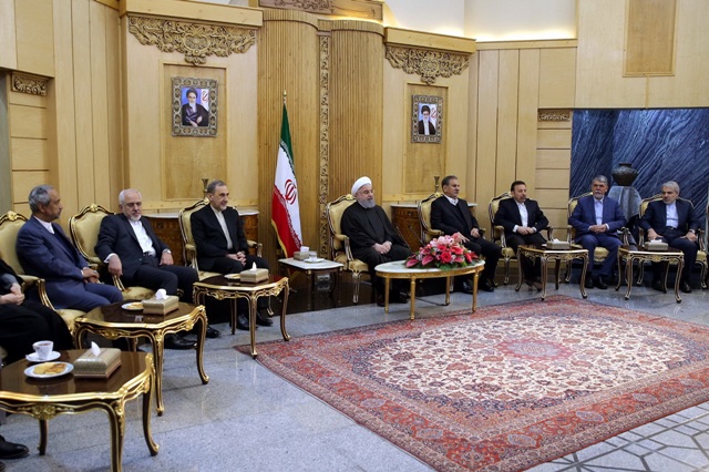 Pres. Rouhani: Iran not seeking tension in region, contrary to US, Zionists