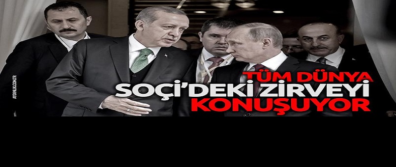 Soçi'deki zirve dünya basınında geniş yer buldu