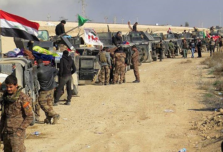 انطلاق الصفحة الاولى من عمليات تحرير صحراء صلاح الدين والانبار والموصل