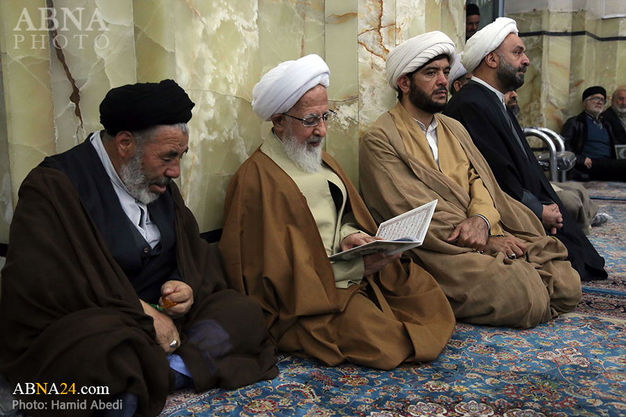 تقرير مصور / مشاركة كبار العلماء في الذكرى السنوية لرحيل آية الله العظمى "اردبيلي" في قم
