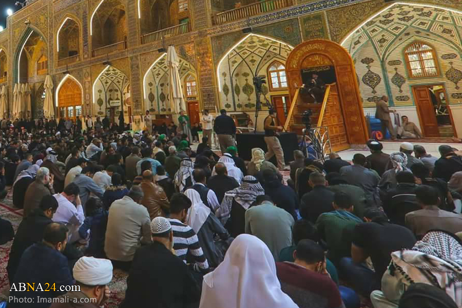تقرير مصور / صحن امير المؤمنين ع يشهد محاضرات ومجالس حسينية