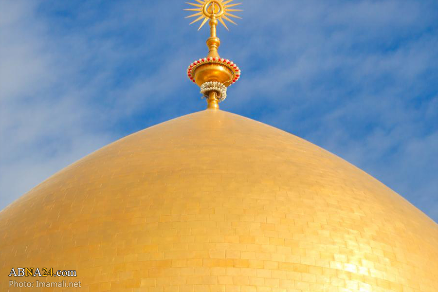 Foto Terbaru Kubah Emas Haram Imam Ali as