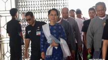 ငိမ္းခ်မ္းေရးအတြက္ အေျဖရွာရဲတဲ့ သတၱိရွိၾကဖို႔ ေဒၚေအာင္ဆန္းစုၾကည္တိုက္တြန္း