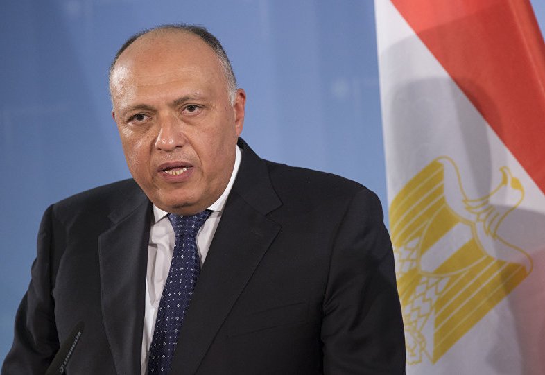 وزير الخارجية المصري يرد بقوة على مسؤولة إسرائيلية