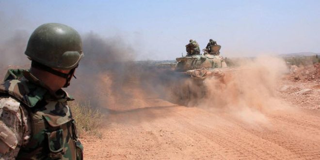 Syrian Army establishes control over eastern chain of Bardaia hill in Damascus countryside, Deir Ezzor's al-Quriyeh