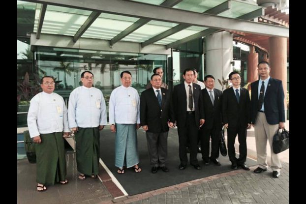 ႀကံ့ခိုင္ေရးပါတီေခါင္းေဆာင္မ်ား တ႐ုတ္ႏိုင္ငံ သြားေရာက္