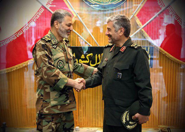 Iranian Army, IRGC corps work together to serve nation: General Jafari