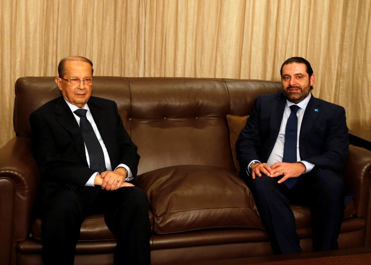 Hariri to 'certainly' stay as Lebanon PM: Aoun