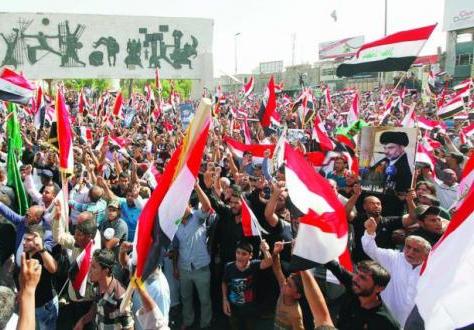 التيار الصدري بالعراق يدعو لتظاهرات جديدة يوم غد