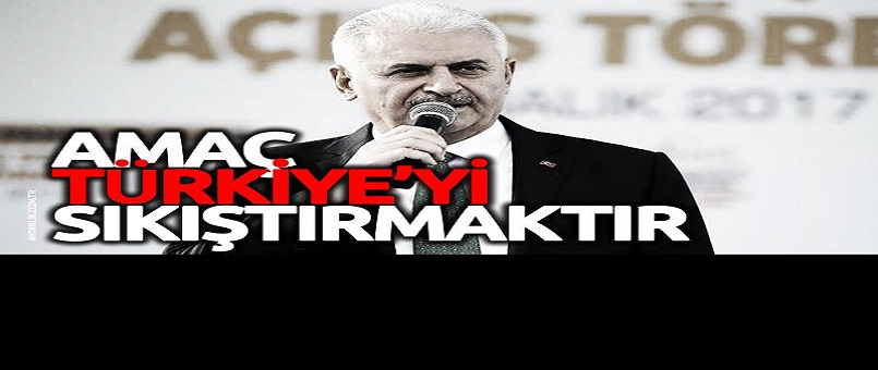 Amaç Türkiye'yi sıkıştırmaktır Türk ekonomisini zora sokmaktır