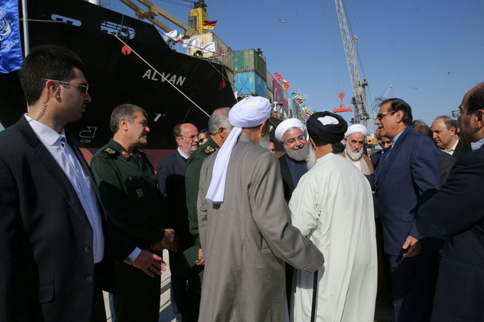 Phase 1 of Shahid Beheshti Port Development Plan in Chabahar inaugurated