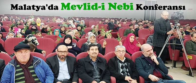 Malatya'da Mevlid-i Nebi Konferansı / Foto