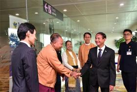 ျပည္သူ႕လႊတ္ေတာ္ဥကၠ႒ ဦး၀င္းျမင့္ ဂ်ပန္ႏိုင္ငံခ်စ္ၾကည္ေရးခရီးမွ ျပန္လည္ေရာက္ရွိ