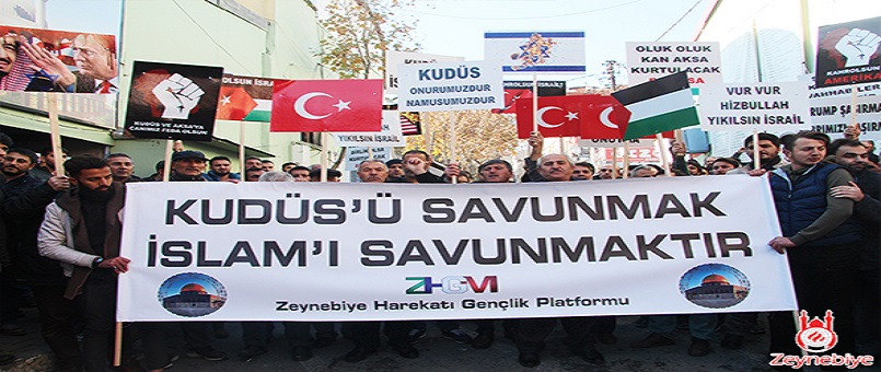 Zeynebiye'de Kudüs Mitingi / Foto