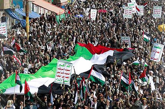 صعدة تنتفض تحت شعار "القدس عاصمة فلسطين"