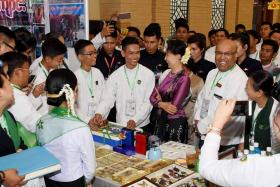 အမ်ိဳးသားမ်ားပညာေရး က႑တြင္ တက္ႂကြစြာပါ၀င္ရန္ ေဒၚေအာင္ဆန္းစုၾကည္ ေမတၱာရပ္ခံ
