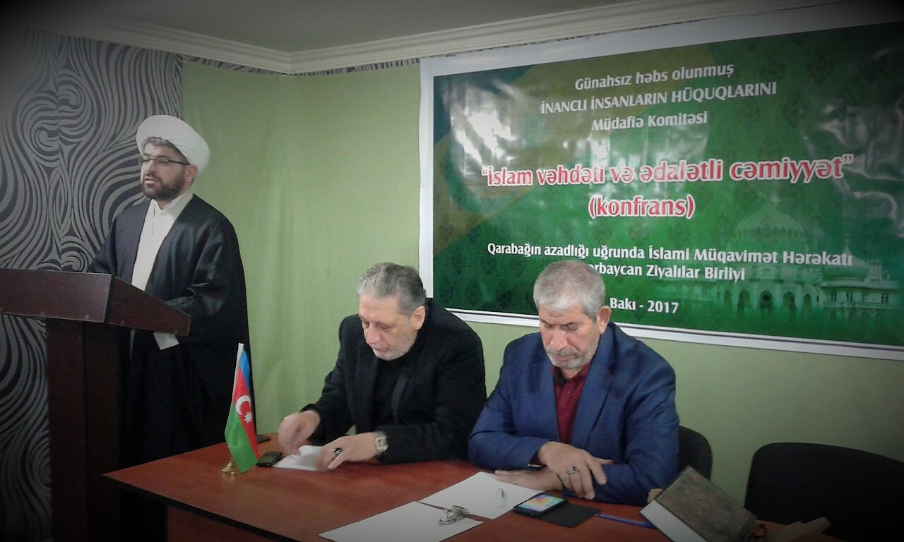 "Ислами Вәһдәт вә Әдаләтли Ҹәмијјәт" мөвзусунда конфранс кечирилиб – Видео