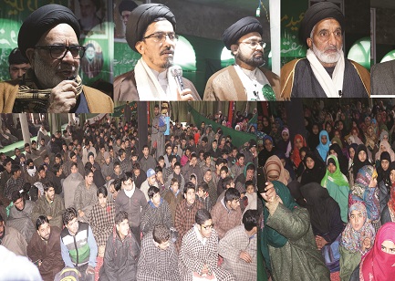 سرینگر؛ امام بارگاہ ہری نارہ پٹن میں انجمن شرعی کے اہتمام سے پُروقار محفل میلاد