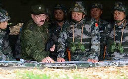 Ang militaryang ehersiso laban sa mga terorista ay isinagawa ng Rusya at Tsina 