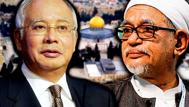 . Najib, Hadi Akan Sepentas Lagi, Kali Ini Bantah Isu Baitulmaqdis