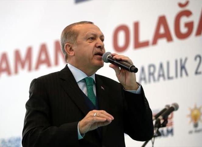 أردوغان يعلن انه سيفتتح سفارة بلاده في القدس الشرقية ردا على قرار ترامب