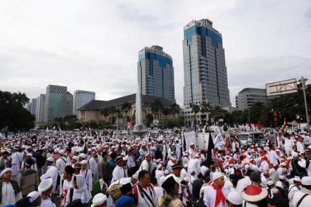 الآلاف يحتجون وسط جاكرتا على قرار ترامب بشأن القدس