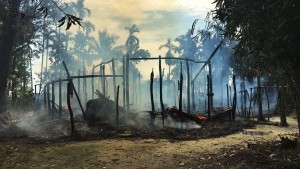 Verbrannte Erde im Land der Rohingya