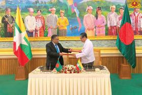 အဖဲြ႕ဝင္ ေျခာက္ဦးပါ ျမန္မာကိုယ္စားလွယ္အဖြဲ႕ ဘဂၤါလီကိစၥေဆြးေႏြးရန္ ဘဂၤလားေဒ့ရ္ွသုိ႔ သြားေရာက္