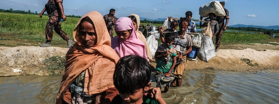 Anruf bei einem Rohingya