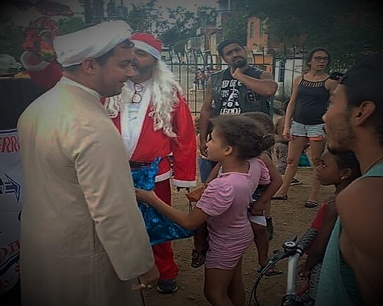 Сау Пауло Ислам Мәркәзи һәзрәт Иса Мәсиһин (ә) милад бајрамы мүнасибәтилә касыблара јардым етди - Фото