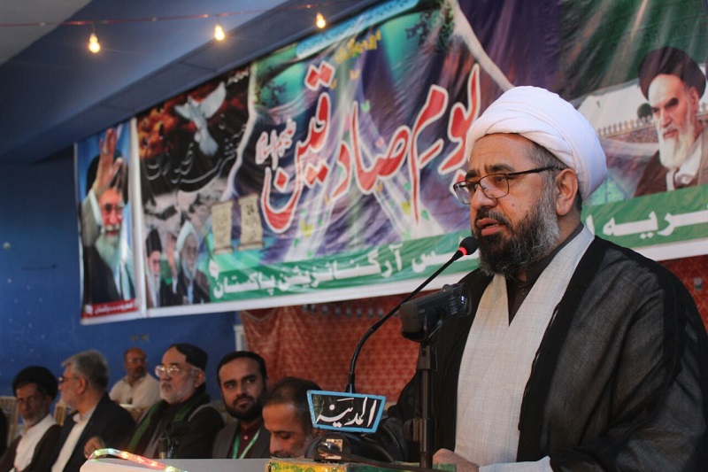 عصر غیبت میں ہماری ذمہ داری طاغوت کا انکار, ظالم سے نفرت اور مظلوم کی حمایت ہے: علامہ شہیدی