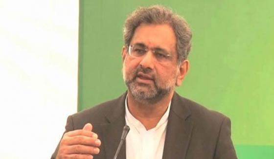 پاک بحریہ سرحدی تحفظ کیلئے پُرعزم ہے، وزیراعظم شاہد خاقان عباسی 