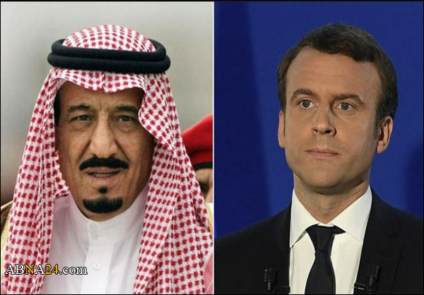 الرئيس الفرنسي يحث الملك سلمان على رفع الحصار بشكل كامل عن اليمن