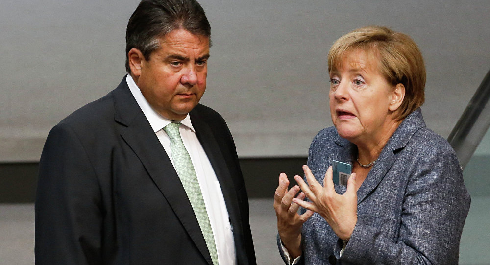 Gabriel stellt Merkel Bedingungen