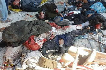 カーブルにてアフガニスタン報道機関とテビヤーン文化センターにおける爆弾テロにて120名以上が死傷