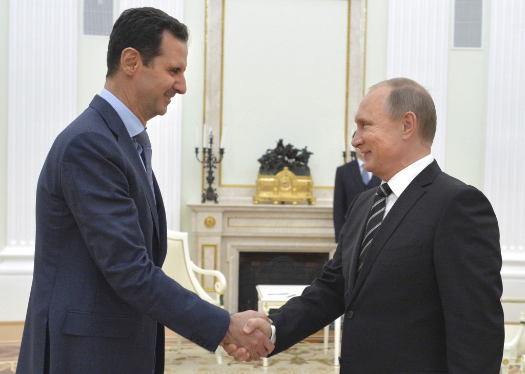 Putin tells Assad Russia will help defend Syrian sovereignty