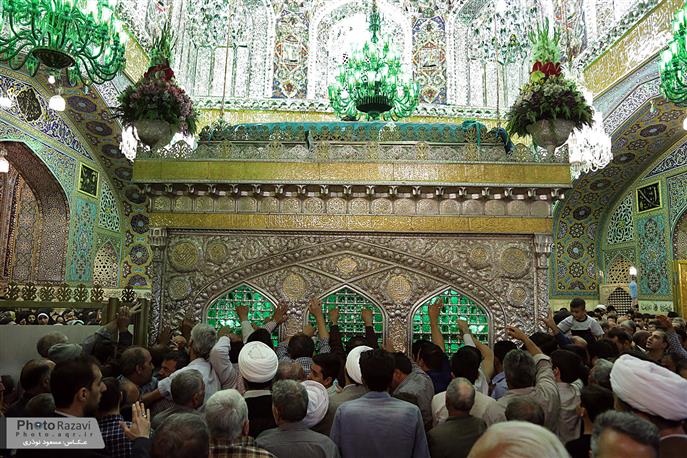 Muslim cultural activists from Netherlands visit Imam Reza holy shrine