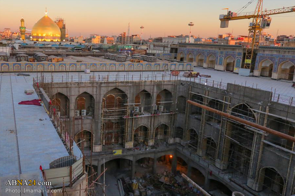 Fotos: Erweiterung des Imam-Ali-Schreins in Najaf