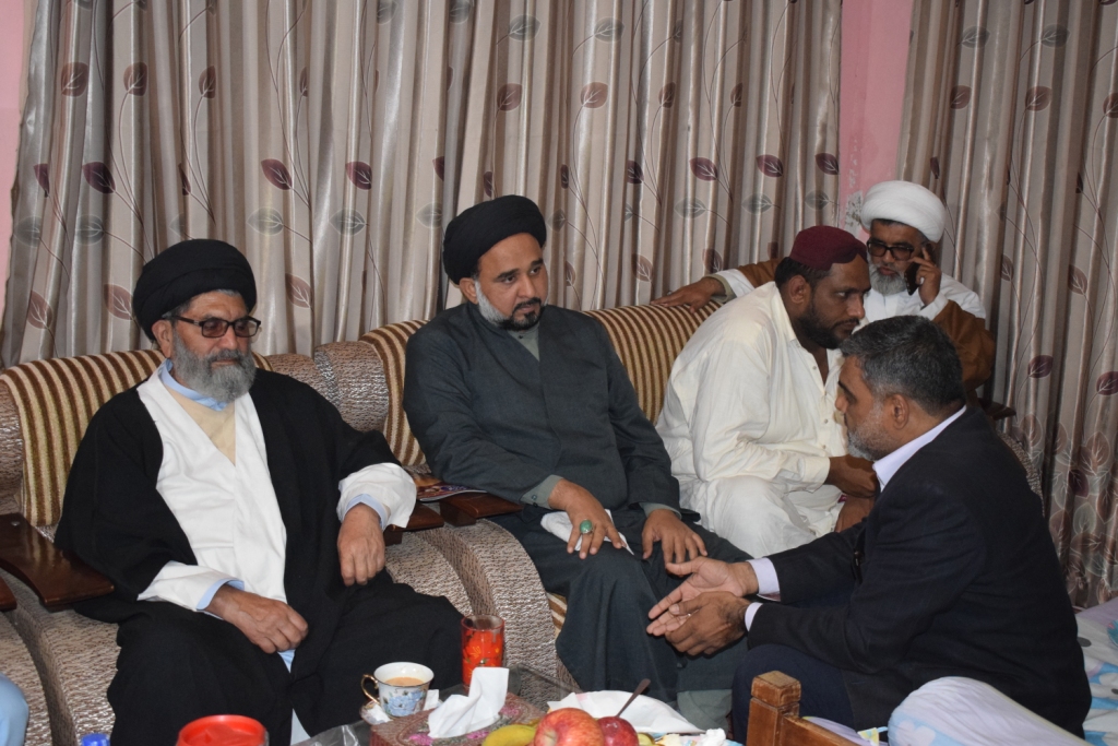 علامہ ساجد علی نقوی سے اصغریہ علم و عمل تحریک کے مرکزی صدر کی ملاقات